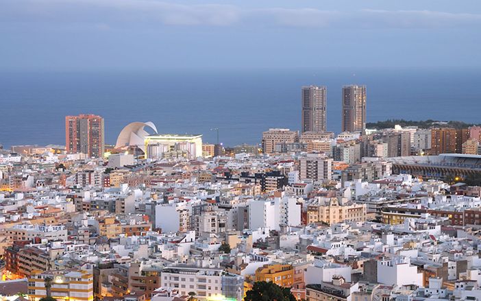 The amazing city of Santa Cruz de Tenerife